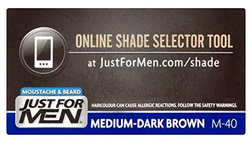 „Just For Men“ ūsų ir barzdos dažai M40, vidutinio tamsumo ruda spalva