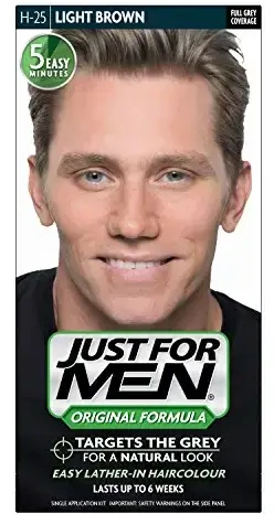 Just For Men Šampūnas-in Haircolour H25 šviesiai rudas, 66 ml