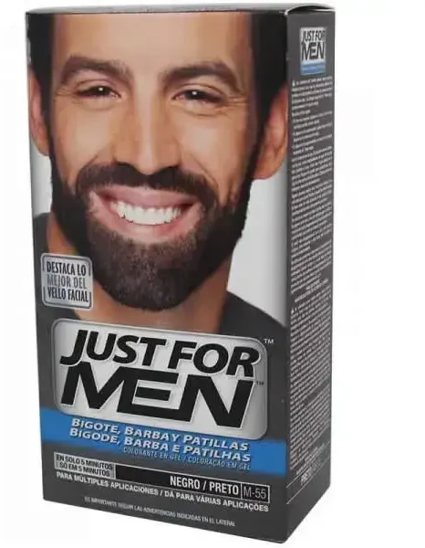 Just For Men ūsai ir barzda Real Juodas 28., 4 g