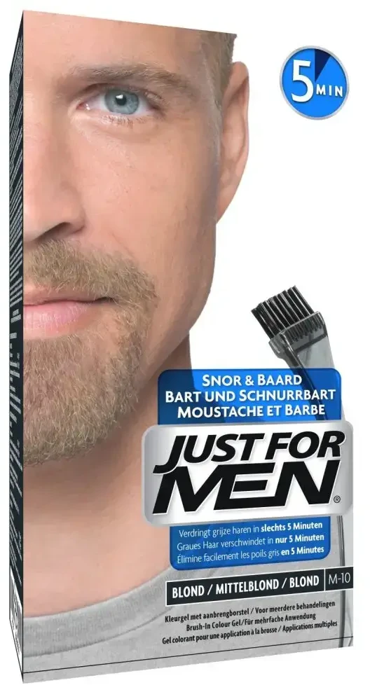 Just For Men Ūsų ir barzdos dažai M10 Blond