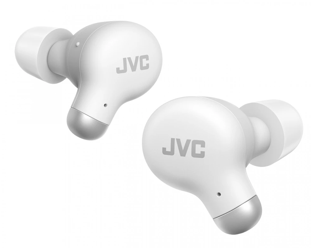 JVC, HA-A25TW-NE, baltos sp. dinaminės ausinės
