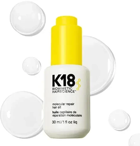 K18 Molecular Repair Hair Oil molekulinis regeneruojantis aliejus, 30 ml