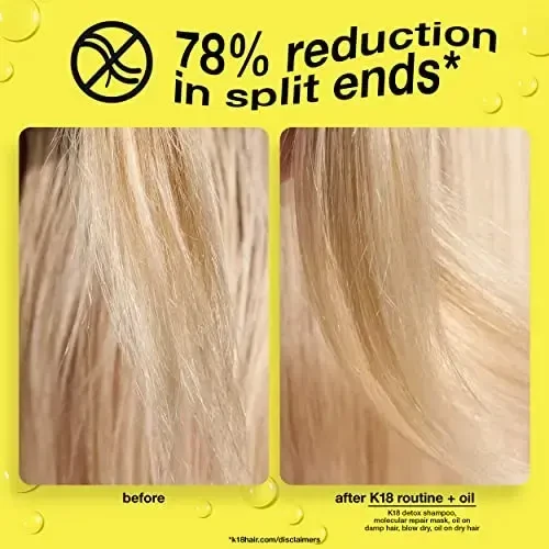K18 Molecular Repair Hair Oil molekulinis regeneruojantis aliejus, 30 ml