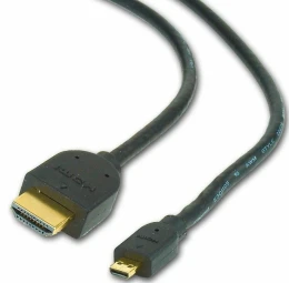 GEMBIRD CC-HDMID-6 HDMI -HDMI Micro kabelis su auksinėmis jungtimis, 1,8 m, urmu pakuotė