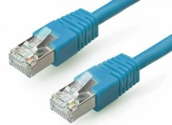 GEMBIRD PP6-0.5M/B Gembird patchcord RJ45, cat. 6, FTP, 0.5m, Mėlyna