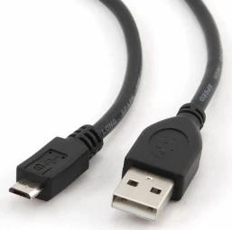 GEMBIRD CCP-MUSB2-AMBM-1M micro USB kabelis 2.0 AM-MBM5P 1m