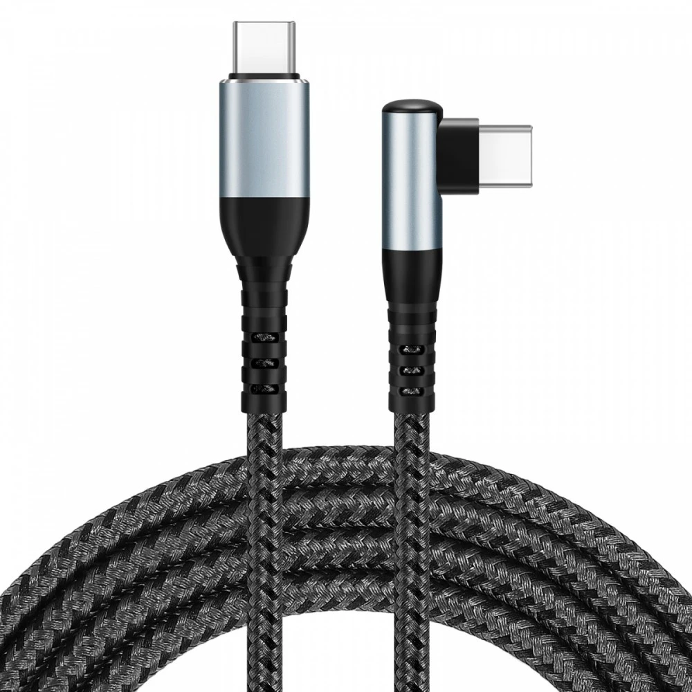 USB Kabelis - iBox IKUTC100 USB 2.0 2m Greitas Įkrovimas 5A Energijos Tiekimas Juodas