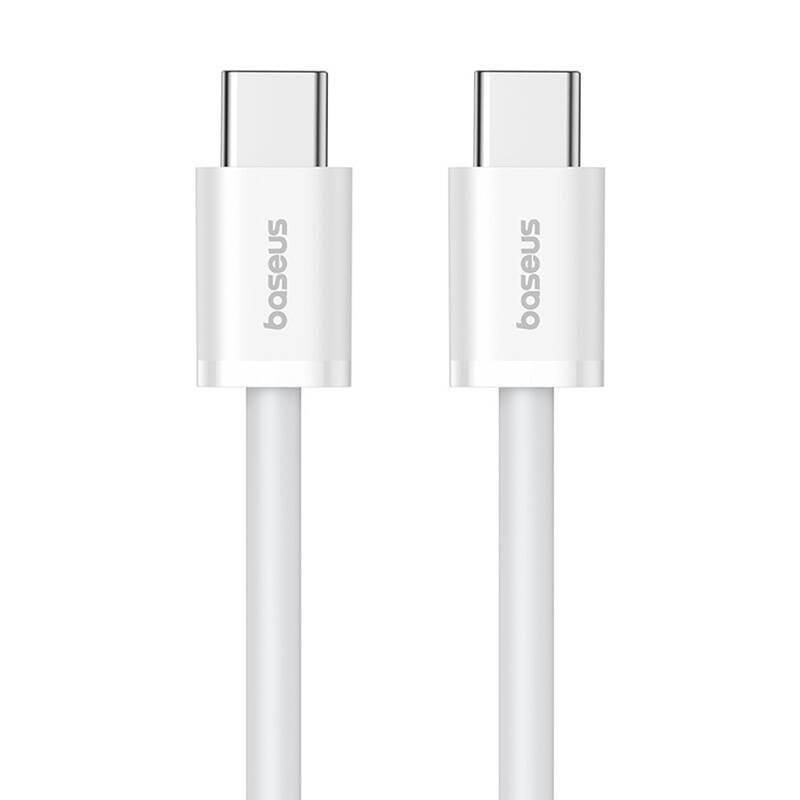 Greito įkrovimo laidas USB-C arba USB-C Baseus Superior 2 100W 2m (baltas)