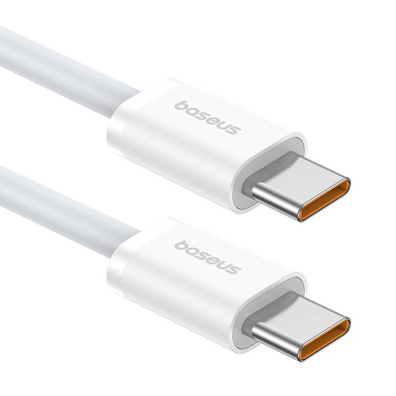 Greito įkrovimo laidas USB-C arba USB-C Baseus Superior 2 100W 2m (baltas)