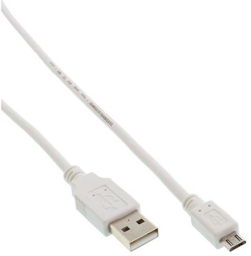 Kabelis USB InLine USB-A - microUSB 1,5 m Juodas (31715Q)