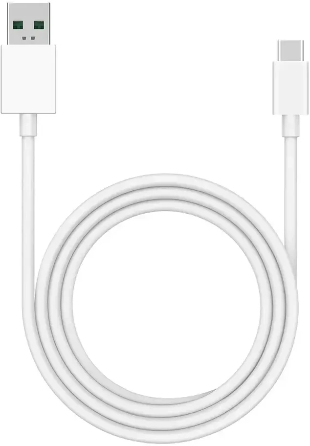 OPPO USB-C duomenų kabelis 8A 1m baltas