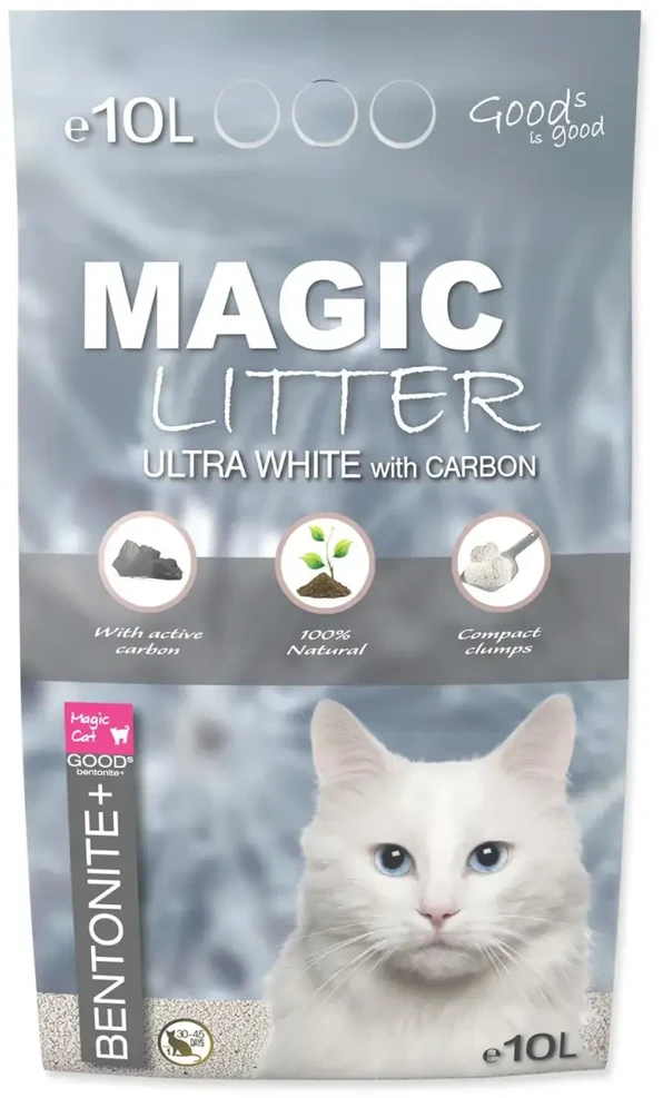 Kačių kraikas - Placek WC MAGIC LITTER Bentonite Original 10 kg