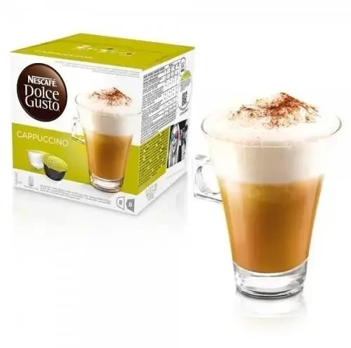 NESCAFÉ® Dolce Gusto® Cappuccino kava 16 kapsulių dėžutėje 200g