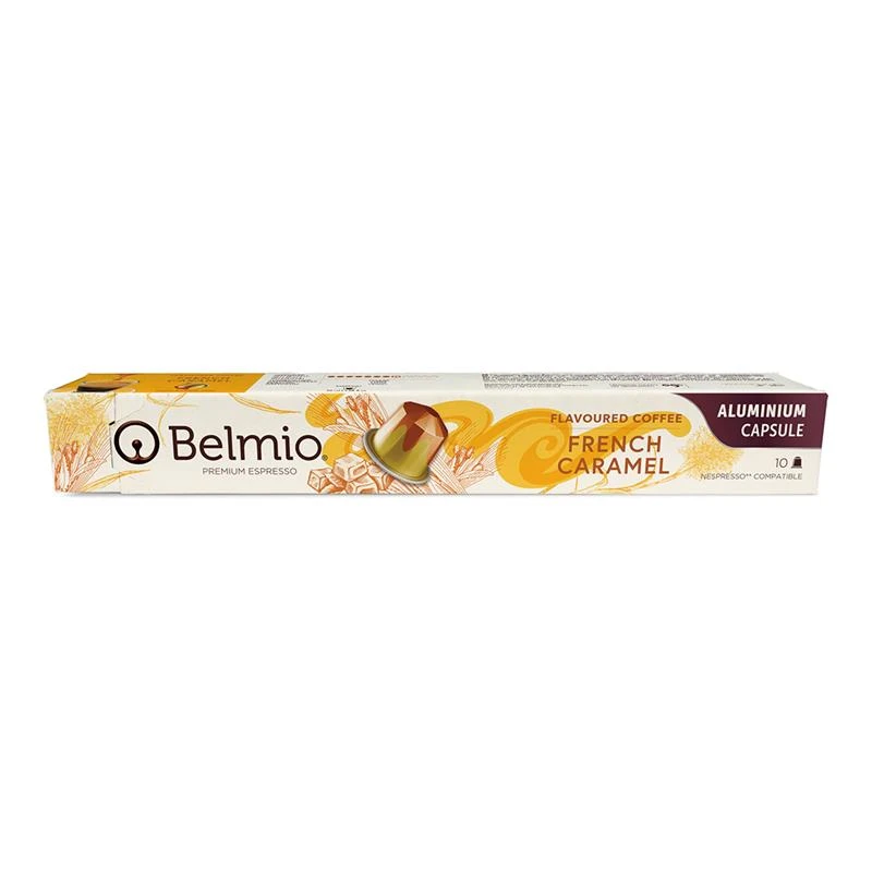 Kavos kapsulės Belmio Caramel Caramba, Nespresso kavos aparatams, 10 kapsulių / BLIO31201