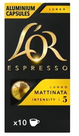 Kavos kapsulės L'OR Mattinata, 10x52g