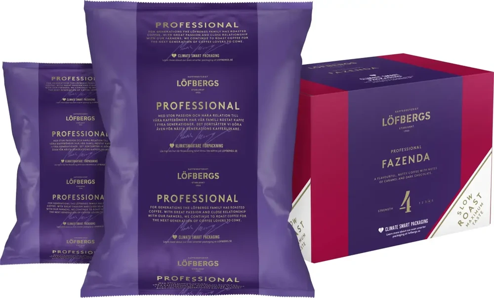 Kavos pupelės LOFBERGS LILA FAZENDA RA HB, 1kg