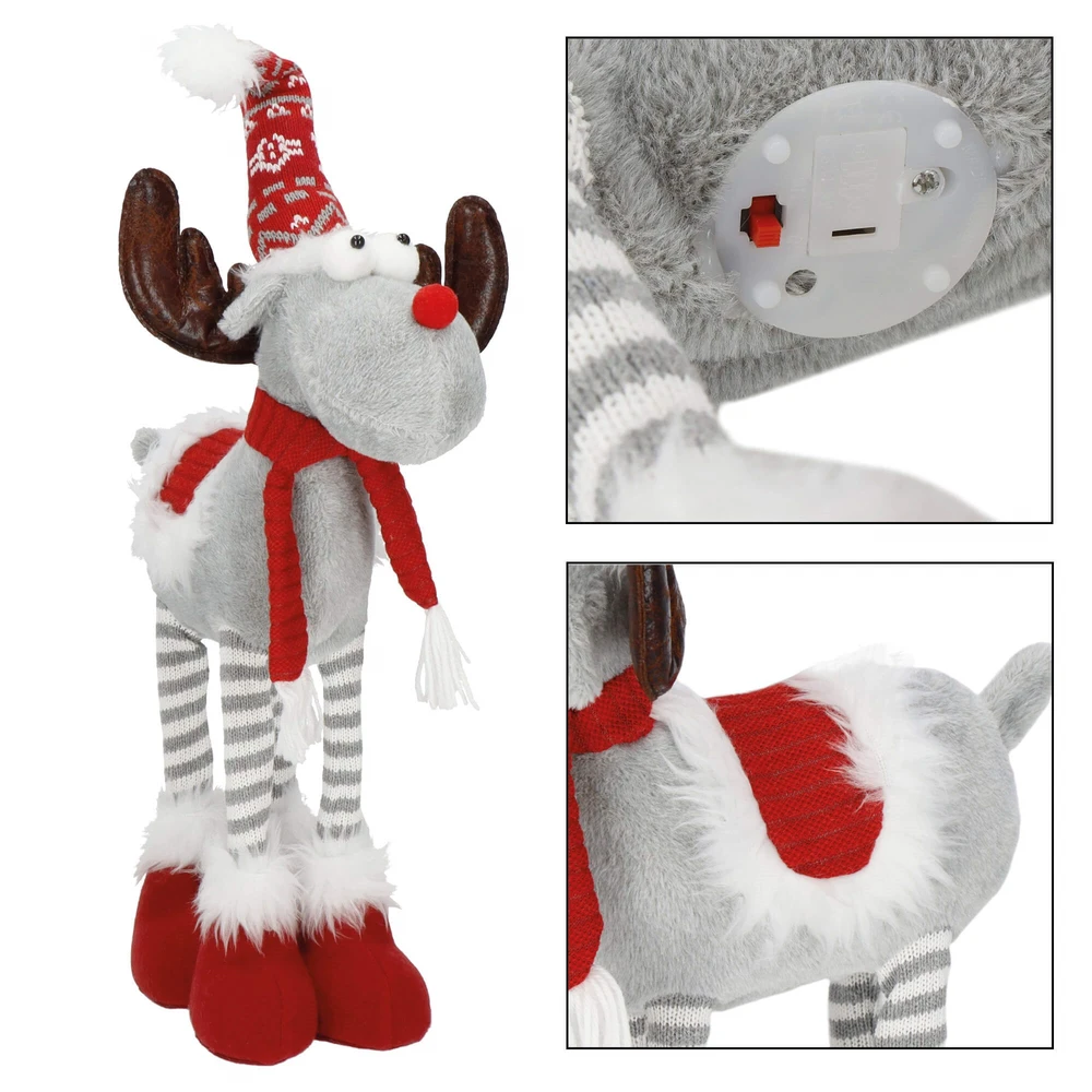 Kalėdinė puošmena elnias Springos 61 cm