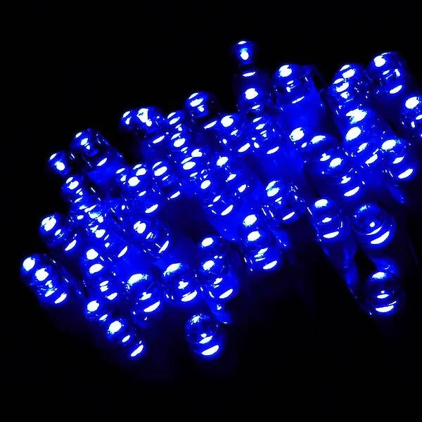 Kalėdinės lemputės Springos 400 LED, 26 m, mėlynos