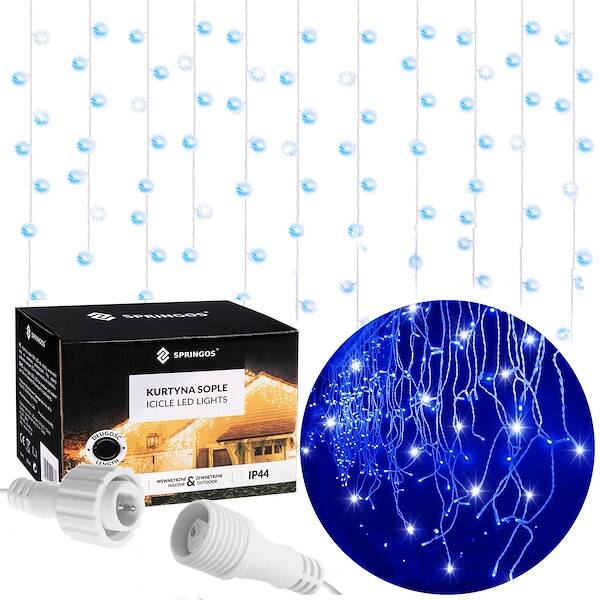 Kalėdinė LED girlianda Springos CL0518, 500 LED, 20 m