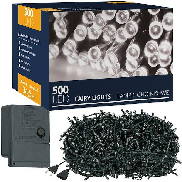 Springos LED šventinė girlianda 34,5 m 500 LED