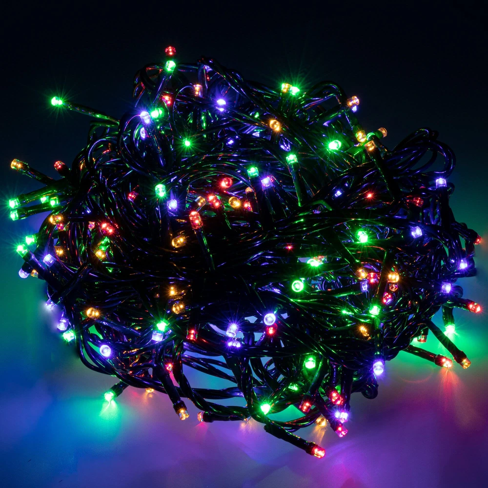Kalėdinės lemputės Springos 1000 LED 81,5 m