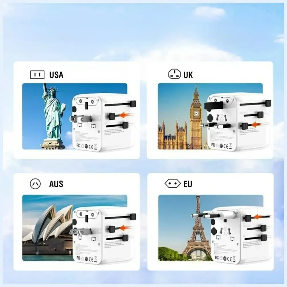 4smarts Adapteris kelioninis 4smarts Nomad GaN 20W 2C+1A balta