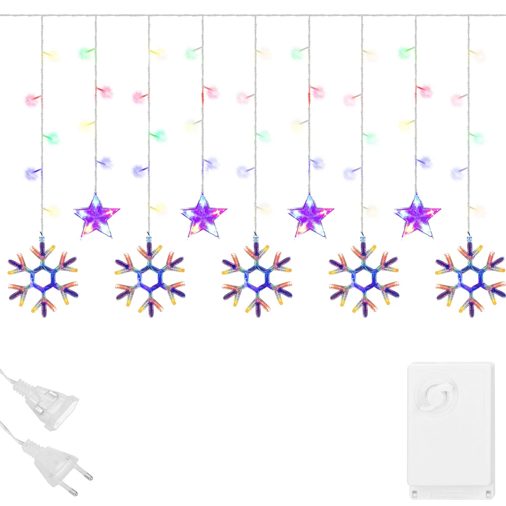 Kalėdinės girliandos Springos su programuojamomis funkcijomis, 150 LED
