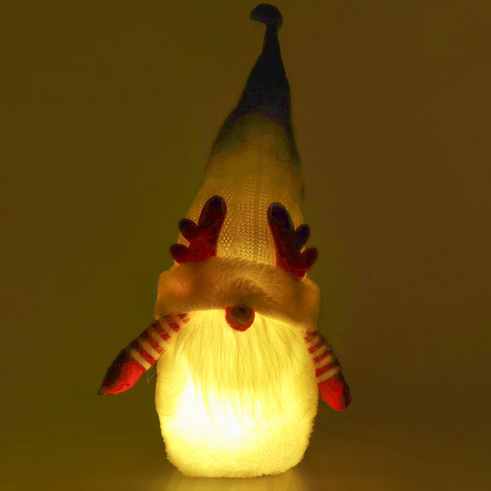 Kalėdinis nykštukas su LED apšvietimu Springos 37 cm