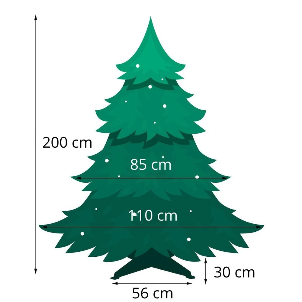 Kalėdų eglutė Springos deimantinė pušis 200 cm