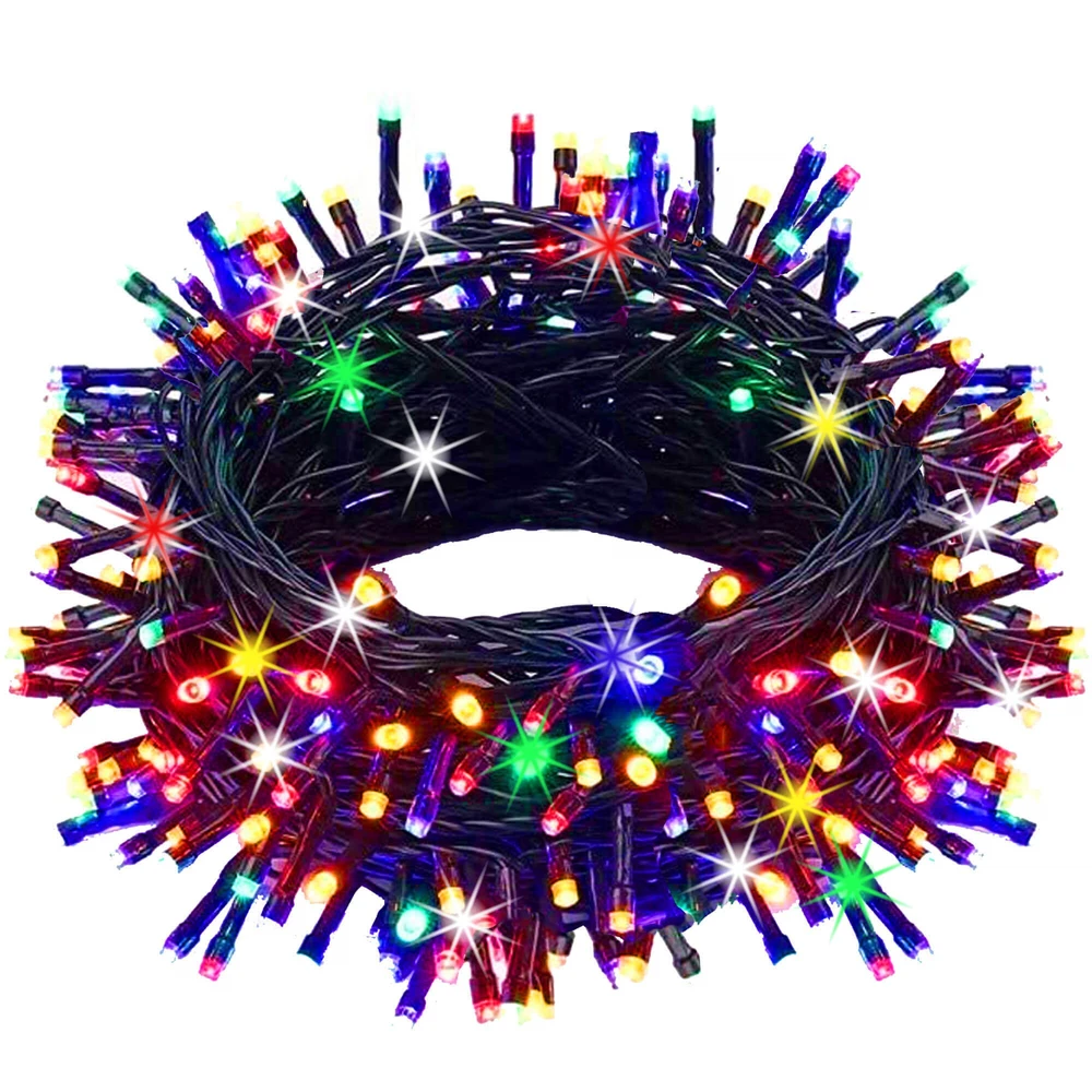 Kalėdų eglutės šviesos Springos 300 LED daugiaspalvės