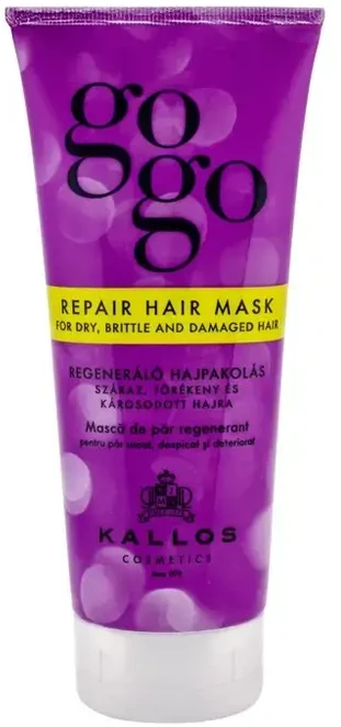Kallos Cosmetics Gogo Repair Hair Mask atstatomoji kaukė, 200 ml