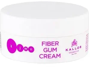 Kallos Cosmetics KJMN Fiber Gum Kreminis For Definition and Hair Styling plaukų modeliavimo guma, 100 ml