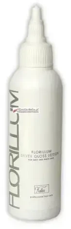 Kallos Cosmetics Florillum Sidabrinis Hair Gloss Lotion losjonas žiliems plaukams, 100 ml