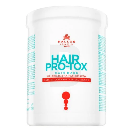 Plaukus stiprinanti ir maitinanti kaukė Kallos Hair Pro-Tox Mask 1000ml