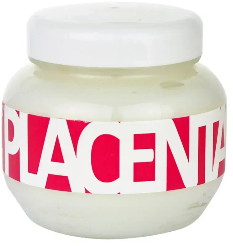 Kaukė sausiems pažeistiems plaukams Kallos Placenta Hair Mask 275ml