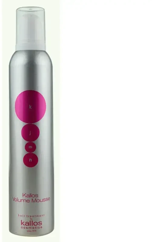 Kallos Cosmetics KJMN Volume Silk Protein Hair Mousse apimties suteikiančios plaukų putos, 300 ml