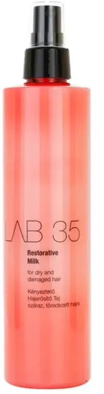 Kallos Cosmetics Lab 35 Restorative Milk atkuriamasis pienelis sausiems ir pažeistiems plaukams, 300 ml