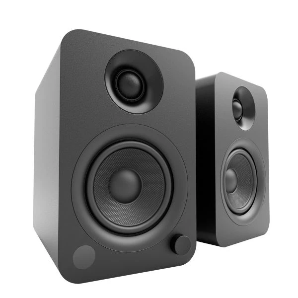 Kompiuterio kolonėlės KANTO AUDIO GARSAKALBĖS SU „BLUETOOTH®“ IR RCA ĮVESTIMI - Juodas VINILAS (ĮSKAITANT C IR G TIPO MAITINIMO LAIDUS)