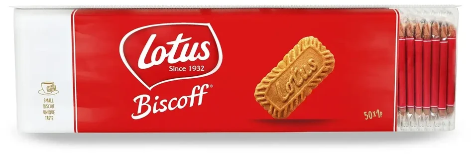 Sausainiai LOTUS BISCOFF, karamelizuoti, 50 vnt x 6,25 g