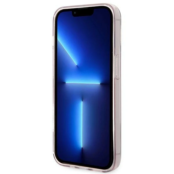 Dėklas Karl Lagerfeld Hardcase Choupette Body KLHCP14XCTTRI galinis dangtelis, Apple, iPhone 14 Pro Max, TPU, Rožinė skaidrus, 6,7 "
