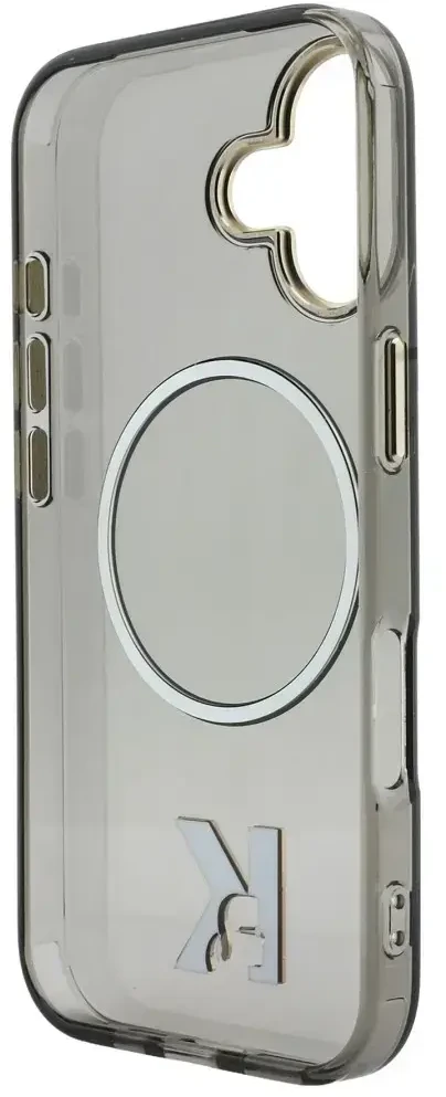 Karl Lagerfeld IML K galvos logotipo „MagSafe“ dėklas, skirtas iPhone 17 - Juodas