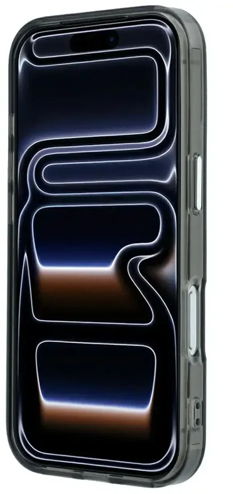 Dėklas Karl Lagerfeld IML Ring Stand 360 Kameo Metal MagSafe Case for iPhone 17 Pro / 18 Pro - Juoda