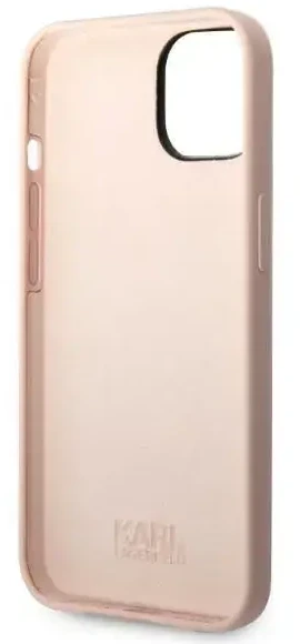 Dėklas Karl Lagerfeld KLHCP14MSNIKBCP IPHONE 14 PLUS / 15 PLUS 6.7 "HARDCASE Rožinis / Rožinis SILICONE IKONIK