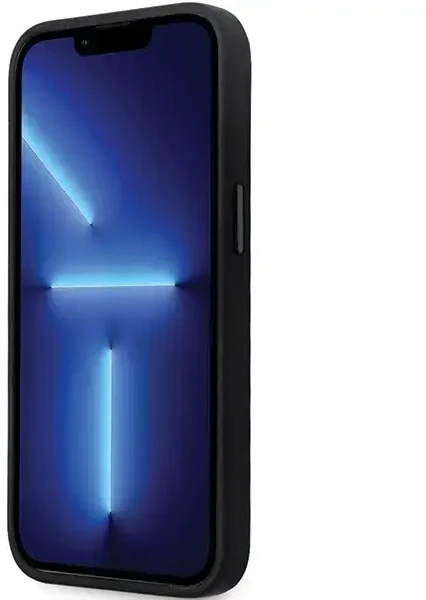 Dėklas Karl Lagerfeld KLHCP14XSMHCNPK IPHONE 14 PRO MAX 6.7 "Juodas/Juodas HARDCASE SILICONE C METAL PIN