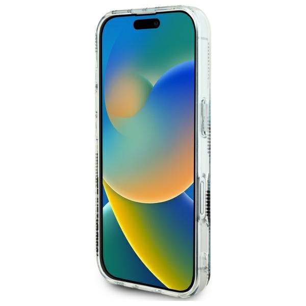 Karl Lagerfeld IML Karl Head Electroplated - dėklas skirtas Apple iPhone 16 transparent