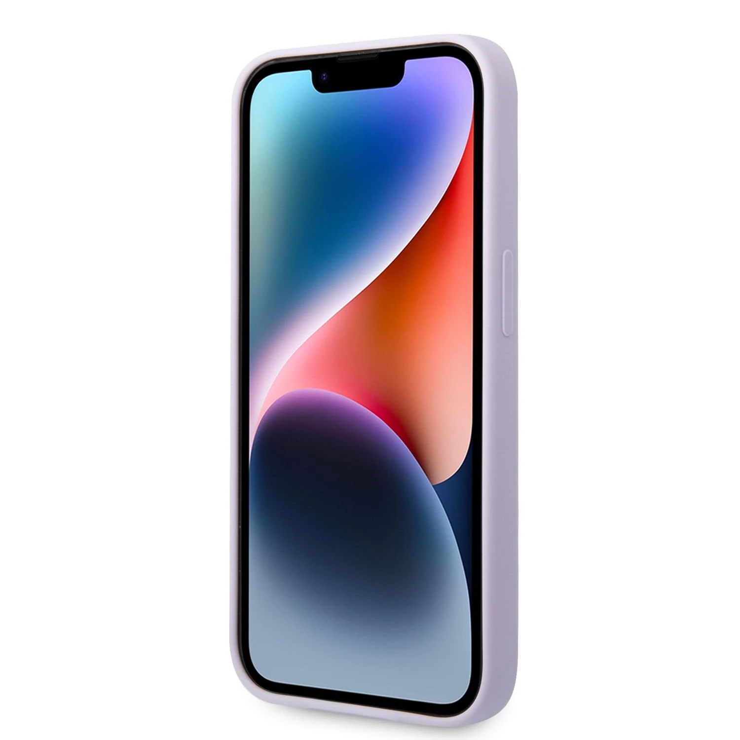 Karl Lagerfeld dėklas, skirtas iPhone 14 Pro Max 6,7 KLHCP14XSNIKBCU purpurinis kietas dėklas Silicone Ikonik