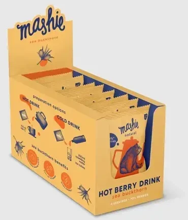 Uogų tyrė, MASHIE Original, šaltalankių, 4vnt.
