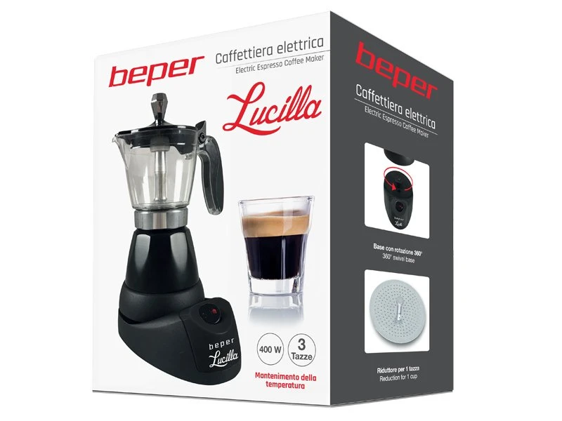 Kavos aparatas Espresso kavos virimo aparatas Beper BC.040N