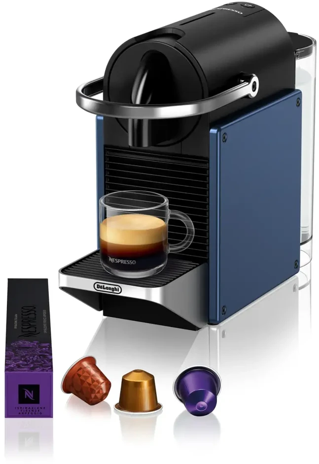 DeLonghi Kapsulinis kavos aparatas Nespresso EN127.BL, mėlynas/juodas