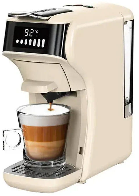 HiBREW 6in1 kapsulinis kavos aparatas H1B, baltos spalvos
